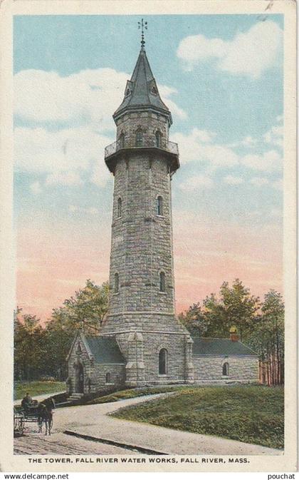 BE nw2 - THE TOWER - FALL RIVER WATER WORKS ( MASSACHUSETTS )  - 2 SCANS