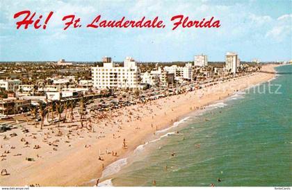 72897180 Fort Lauderdale Fliegeraufnahme Strand