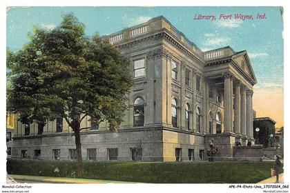 APKP4-0250-ETATS-UNIS - FORT-WAYNE - Library