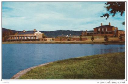 Greenville SC South Carolina, Furman University Campus Scene, c1950s Vintage Postcard