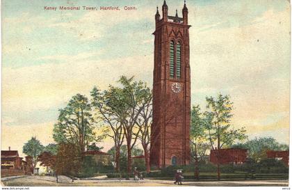 Carte POSTALE  Ancienne  de  HARTFORD - Keney Tower