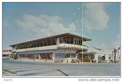 Honolulu HI Hawaii, Fisherman's Wharf Restaurant Exterior View, c1950s Vintage Postcard