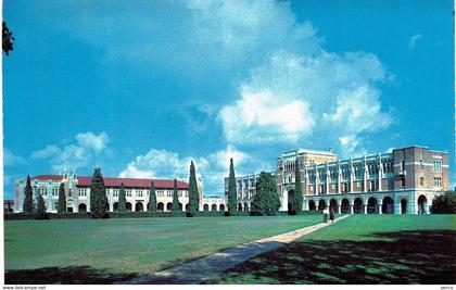 Carte POSTALE  Ancienne  de  HOUSTON - Rice institute Campus