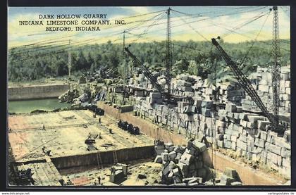 AK Bedford, IN, Dark Hollow Quarry, Indiana Limestone Company, Inc.