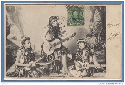 AMERIQUE --  Etats Unis --  HAWAII --  Musicians