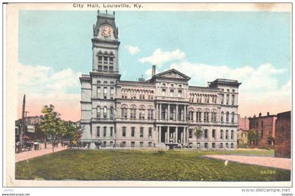 POSTAL    LOUISVILLE  KENTUCKY   - CITY HALL  ( AYUNTAMIENTO )