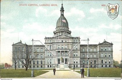 11700750 Lansing_Michigan State Capitol Wappen