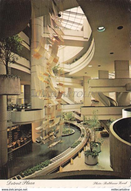 MICHIGAN - Detroit, Reinaissance Center, Detroit Plaza 1978