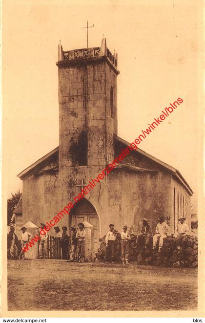 Kerk van Kalawao - Kalawao Church - build by Father Damian - Pater Damiaan