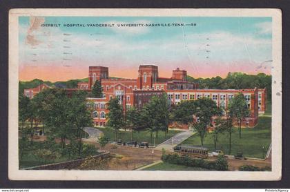 Postcard, United States, Nashville TN, Vanderbilt University Hospital