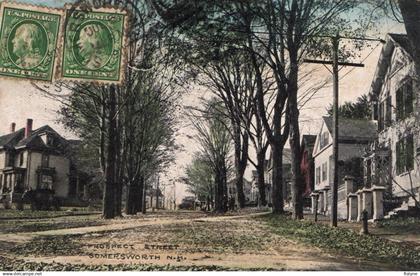 somersworth - prospect street - NH new hampshire - états unis USA