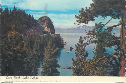 Postcard United States > NV Lake Tahoe Cave Rock near Reno Nevada