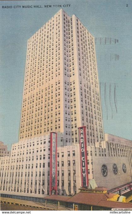 NEW YORK - New York City - Radio City Music Hall 1938