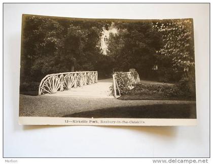 US - New York - Kirkside Park  -Roxbury in the Catskills - John Burroughs -   VF - D66865