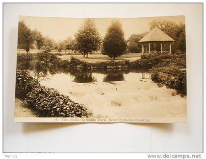 US - New York - The Falls - Kirkside Park  -Roxbury in the Catskills - John Burroughs -   VF - D66868