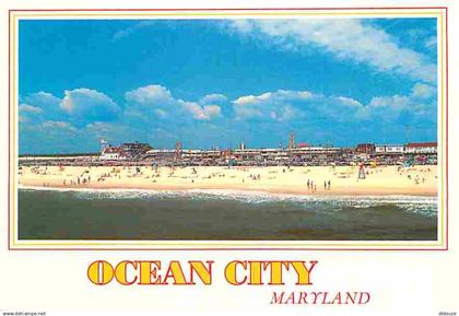 Etats Unis - Ocean City - The South End of Océan City as seen from the pier - Plages - Carte Neuve - CPM - Voir Scans Re