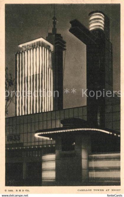 13568353 Expositions Worlds Fair Chicago 1933 Carillon Tower