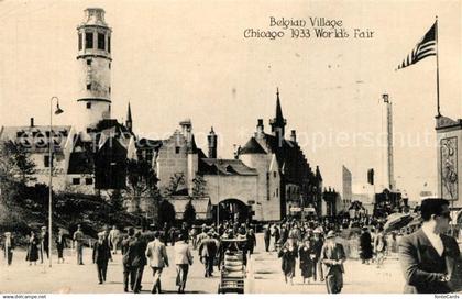 13568357 Expositions Worlds Fair Chicago 1933 Belgian Village