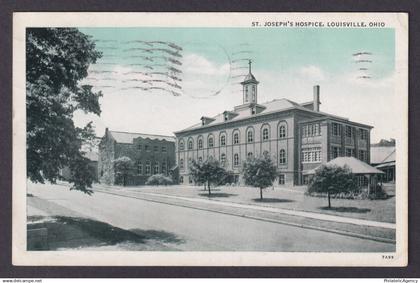 Postcard, United States, Louisville OH, St. Joseph's Hospice