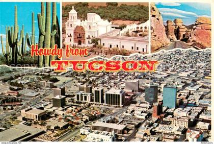 73717423 Tucson Aerial view of Downtown Tucson andthe Santa Catalina Mountains T