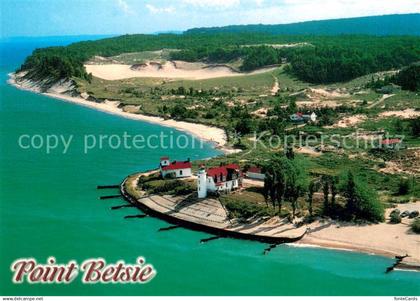 73744615 Point Betsie Frankfort Michigan Lighthouse east shore of Lake Michigan