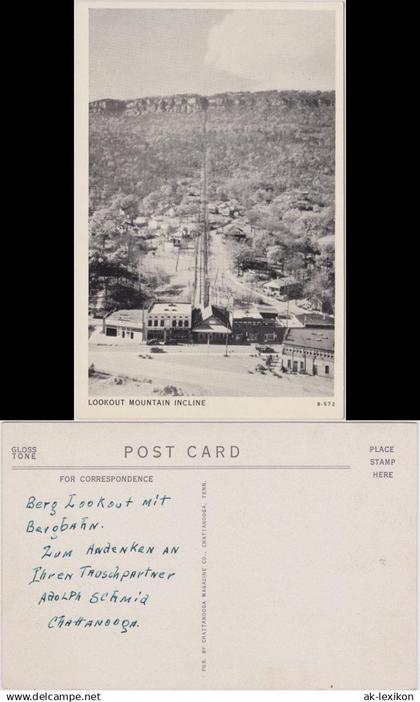 Chattanooga Lookout Mountain Incline Tennessee USA 1940