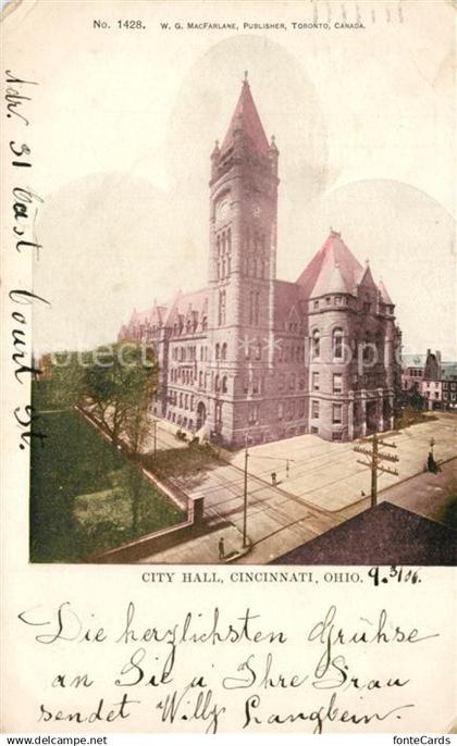 Cincinnati Ohio City Hall