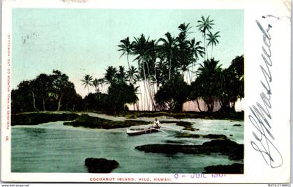 ETATS UNIS - HAWAI - Cocoanut island hilo.