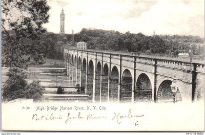 USA - NEW YORK -  high bridge harlem river