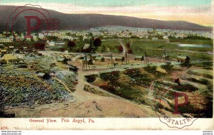 GENERAL VIEW PEN ARGYL PA PENNSYLVANIA  USA EEUU