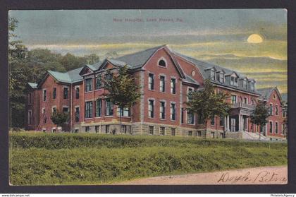 Postcard, United States, Lock Haven PA, New Hospital