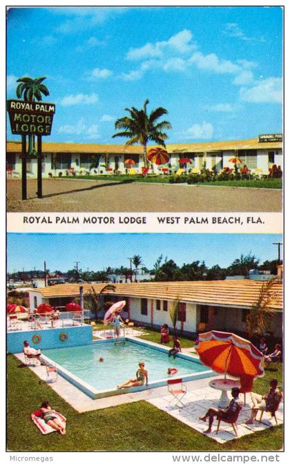 Royal Palm Motor Lodge, West Palm Beach, Florida