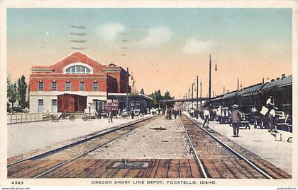 POCATELLO (ID) Oregon Short Line Railroad Depot