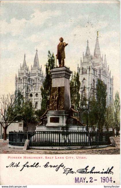 Salt Lake City - Pioneer Monument