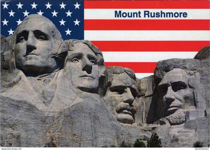 ZAYIX Mount Rushmore National Memorial, Black Hills, South Dakota Postcard