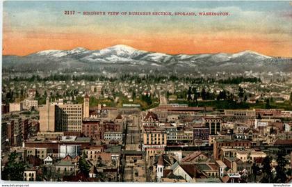 Spokane - Birds Eye View