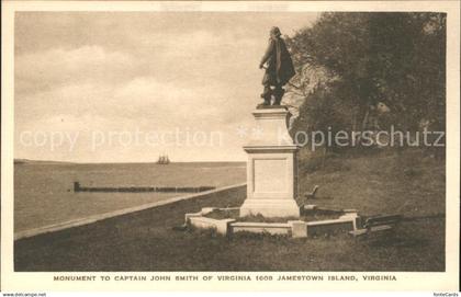 11694187 Jamestown_Virginia Monument Captain John Smith Jamestown Island