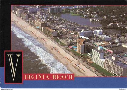 74035101 Virginia Beach Virginia USA The beach near 10th Street aerial view