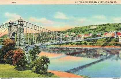 ETATS UNIS WHEELING SUSPENSION BRIDGE