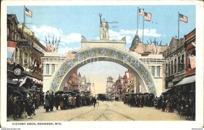 11688730 Oshkosh_Wisconsin Victory Arch Flag