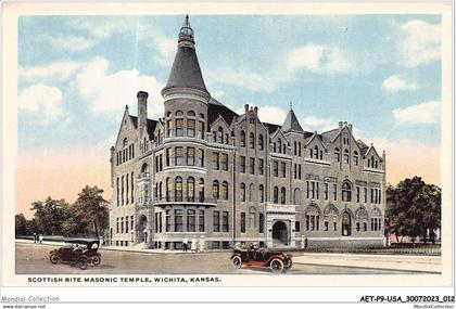 AETP9-USA-0694 - WICHITA - KANSAS - scottish rite masonic temple