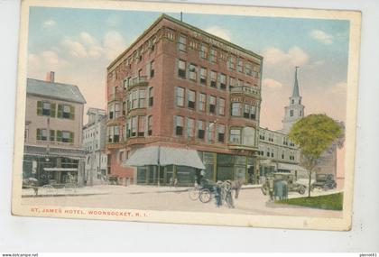 U.S.A. - RHODE ISLAND - WOONSOCKET - St. James Hotel