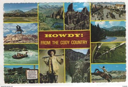 AK 236855 USA - Wyoming - Howdy from the Cody Country