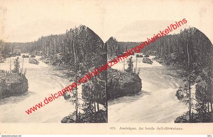 Au bords de Yellowstone - Wyoming United States - stereo