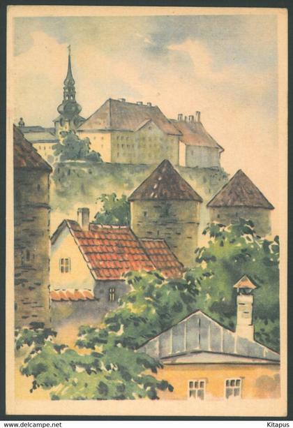 TALLINN vintage postcard Estonia