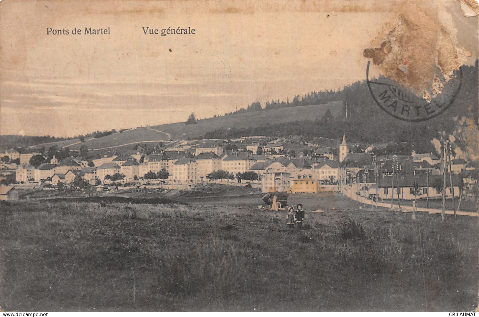 ET-SUISSE LES PONTS DE MARTEL-N°5181-H/0129