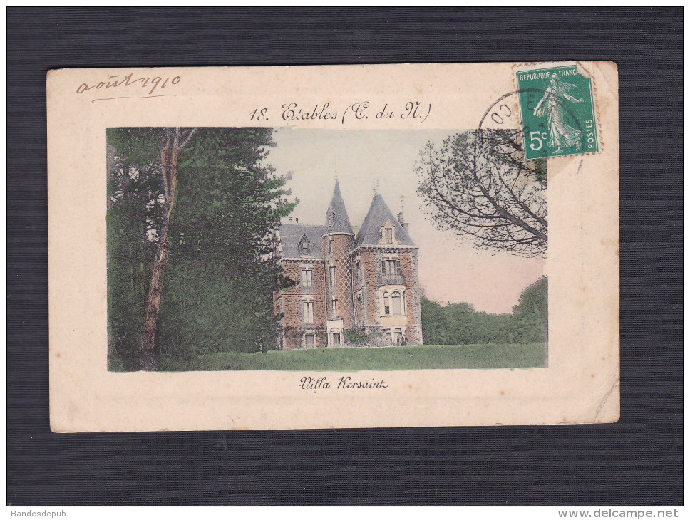 Etables sur Mer (22) - Villa Kersaint ( colorisee)