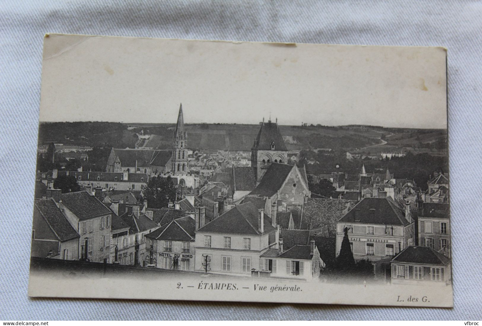 Etampes, vue générale, Essonne 91