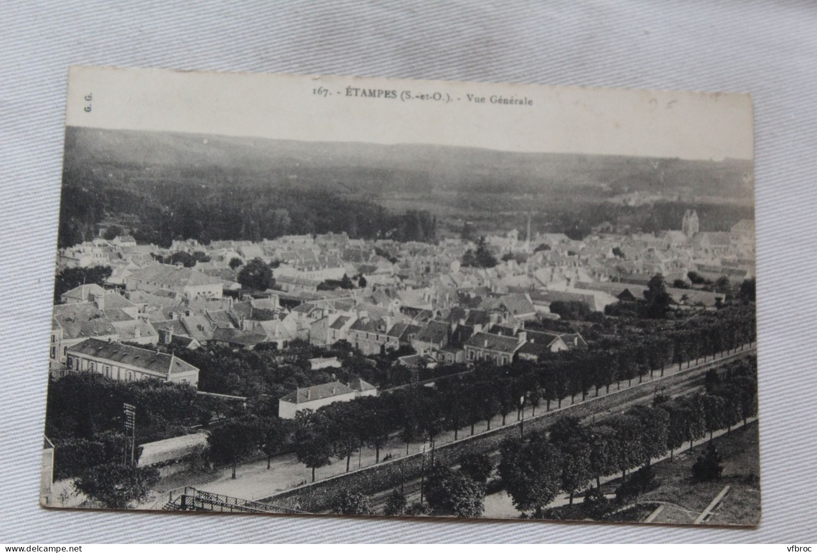 Etampes, vue générale, Essonne 91