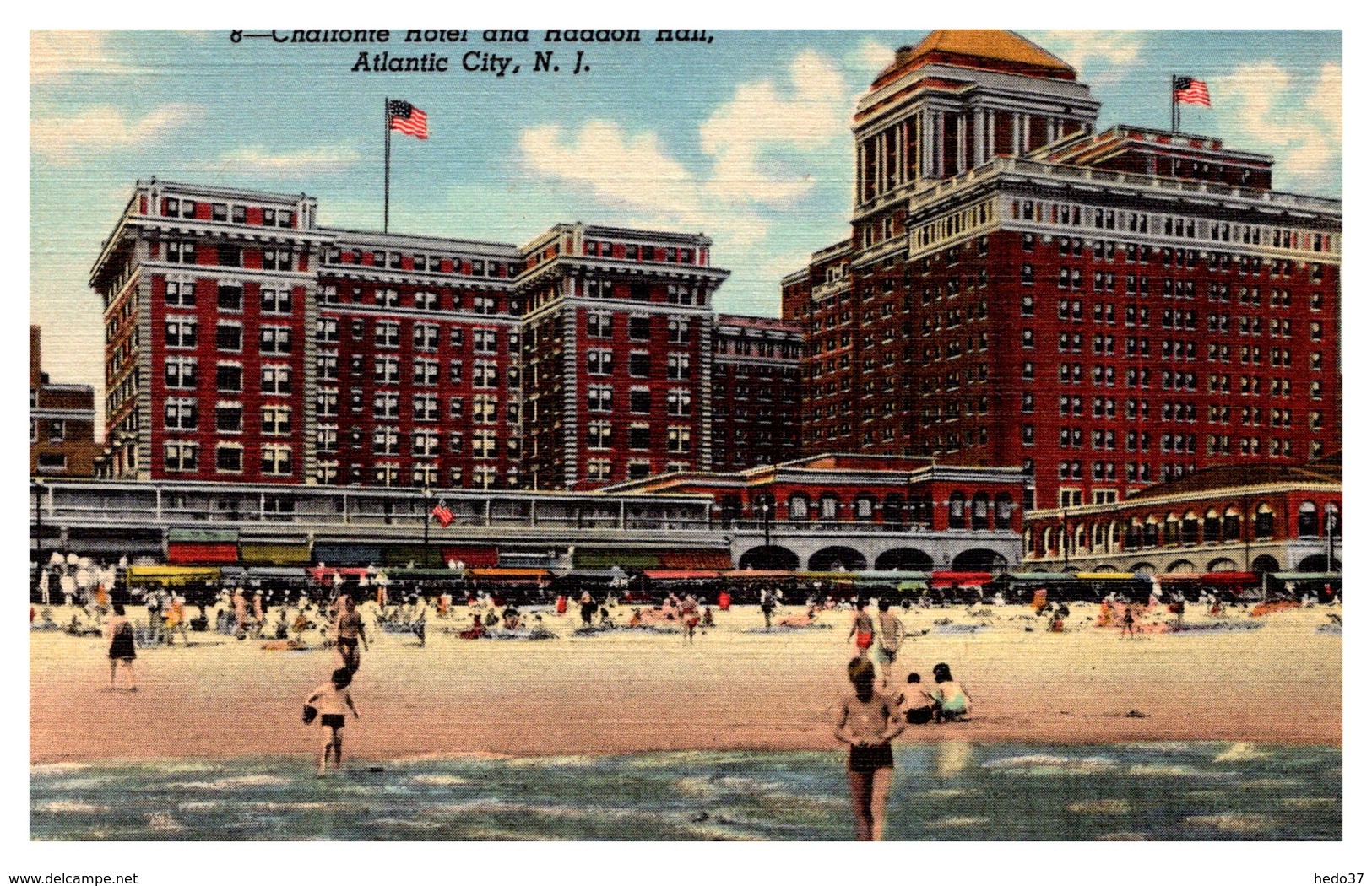 Etats Unis - Atlantic City - Chalfonte Hotel and Haddon Hall